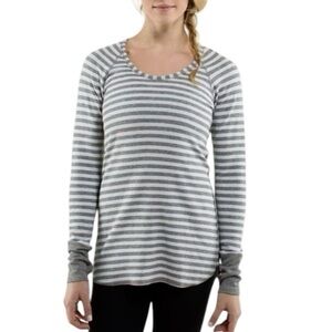 Lululemon Open Your Heart Long Sleeve Reversible Top